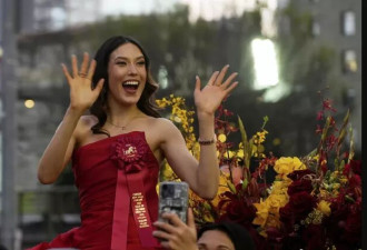 谷爱凌返美担任新年花车巡游总指挥 被称“旧金山骄傲”