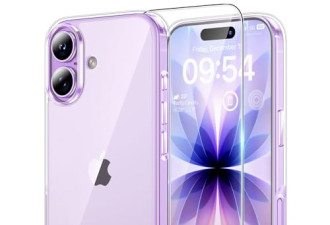 限时9折，iPhone 17 手机壳 6.3 英寸，带 1 件装屏幕保护膜