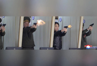 金正恩视察军工厂 再晒金珠爱射击照