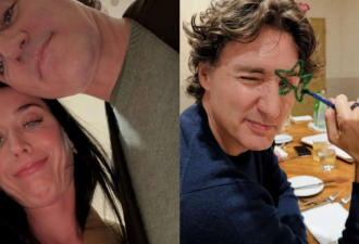 又秀恩爱! 水果姐晒出杜鲁多"帅照"! 网友: 你男人毁了加拿大!