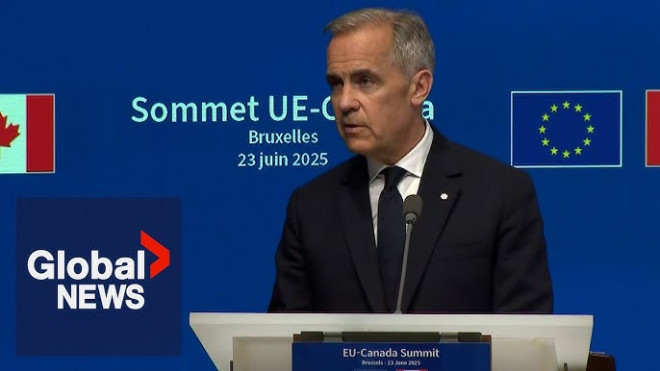 Carney deepens ties with Europe at Canada-EU summit, calls Iran a sponsor  of terrorism | FULL