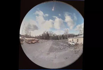 俄亥俄州上空划过重达7吨流星，解体发出巨响