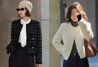 今年春天流行的“小香风外套”太美了 优雅端庄