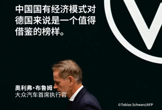 大众汽车CEO：中国国有经济模式是值得借鉴的榜样
