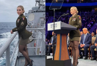 美国甜美女大兵爆红！ 川普迷揭露“恐怖真相”