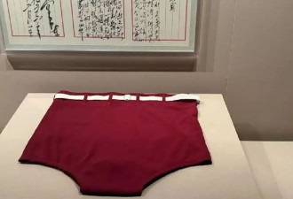 毛泽东“红内裤”变成文物展出 各国网友热议