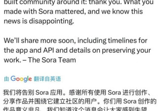 我想过Sora会死，但没想到这么快
