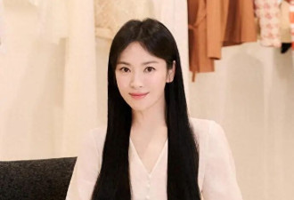 难怪宋慧乔是90%男人心中“初恋女友”，黑长直一出，谁不心动啊