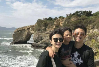 15岁儿子身高超爸！刘孜素颜陪读美国