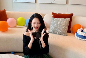 47岁陈乔恩庆生照曝光，状态冻龄好似少女