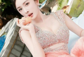 杨幂晒出开春最新写真，俏丽粉色佳人，诠释恬静与温柔