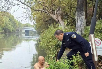 杭州大叔两次跳进河！妻子却说“不意外”