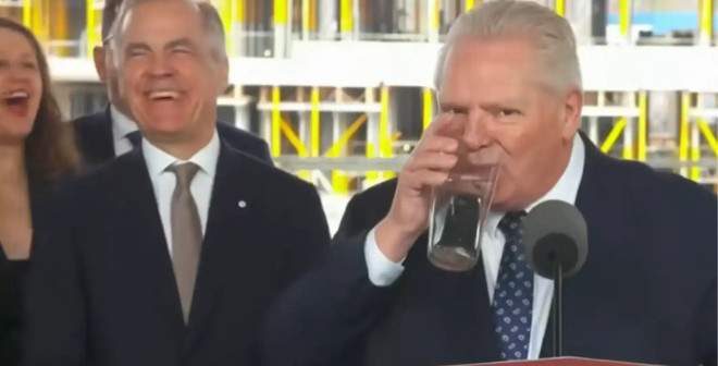 He's got jokes,' People online are having a laugh after Doug Ford and Mark  Carney share funny moment during conference - NOW Toronto
