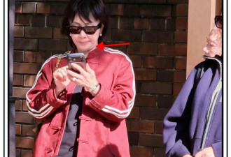 刘嘉玲带妈妈东京被偶遇，穿着随意双下巴明显
