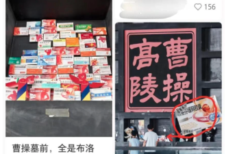 曹操墓前，为何全是布洛芬？