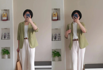 女人过了40岁 一件西装就是最好的气质滤镜