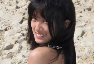 贾静雯20岁女儿晒比基尼，戴唇钉有纹身很火辣