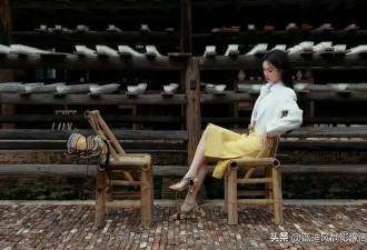 孟子义 Fendi 景德镇活动：白黄撞色，都市摩登邂逅江南瓷韵
