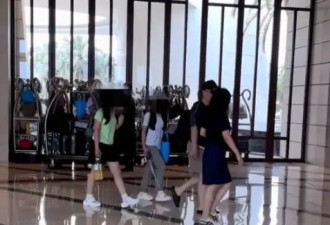 三亚酒店偶遇岳云鹏，瘦8斤脸小一圈差点认不出，14岁女儿近1米7身高太抢眼