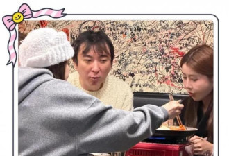 王思聪带三个美女韩国吃饭被偶遇，头发稀疏