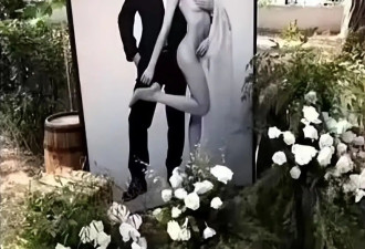 裸照当结婚现场迎宾照，三宝万千惠的畸形婚姻...