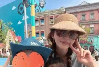 林志玲夫妻出来遛娃，儿子已经4岁了大头大脑