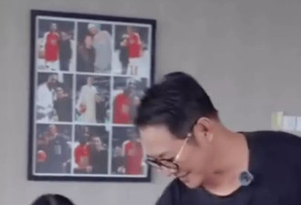 2个细节反差，李连杰女儿晒合影真只靠妈妈基因？