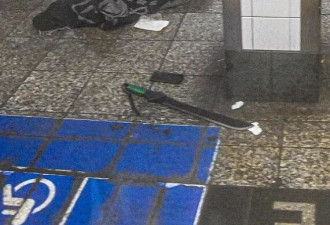 吓人！纽约地铁男子砍伤3人后被击毙 多线停运