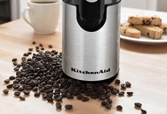 限时6.7折，KitchenAid 刀片咖啡研磨机，玛瑙黑