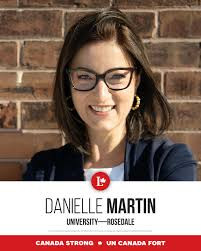 We're so excited to welcome Danielle Martin to the team as our Liberal  candidate in University—Rosedale's upcoming federal by-election. We know  Danielle will be a strong voice in Ottawa for people across