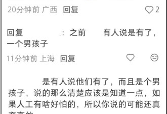 网曝钟丽缇代孕要了个男孩，老公张伦硕态度坚决