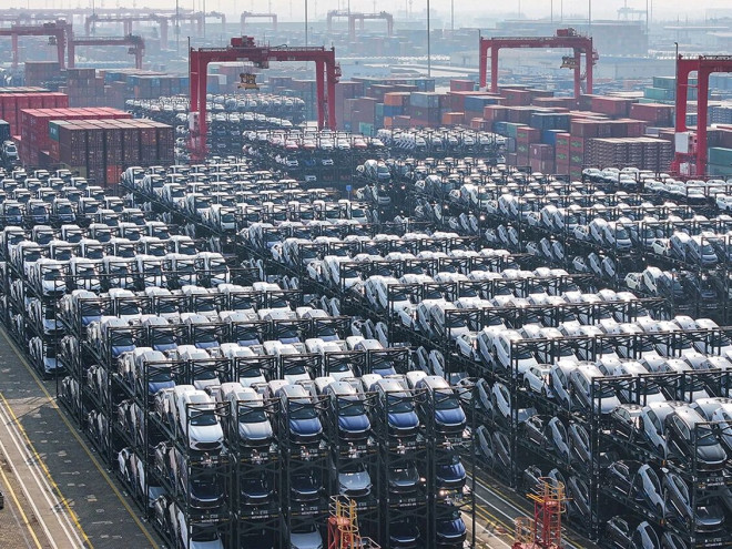 BYD electric cars