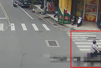 7旬无照翁骑车趴趴走 猛撞斑马线父子