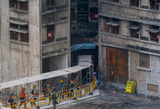 香港宏福苑近1700户居民今起分批回家收拾东西