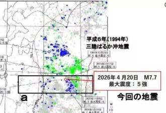 日本7.7强震！震后3小时连8震 外墙坠落刺穿屋顶
