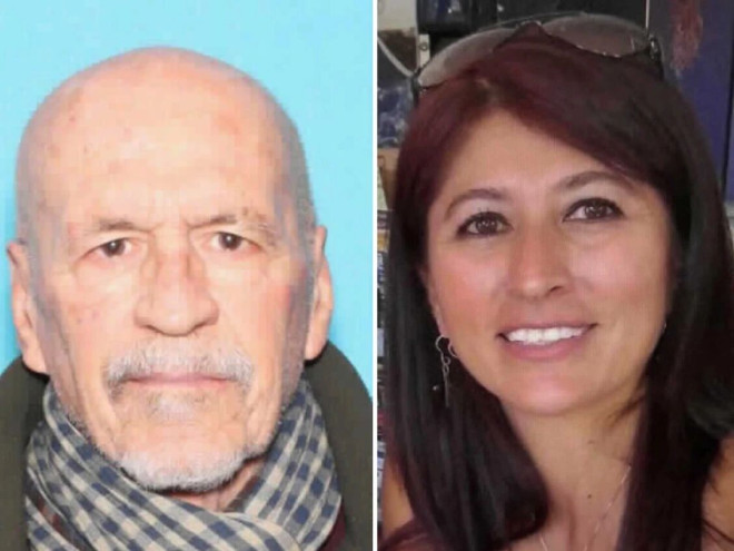 Anthony Chavez, left, Melissa Casias