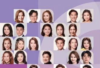 TVB艺人最新排位出炉，一哥一姐位置稳固...