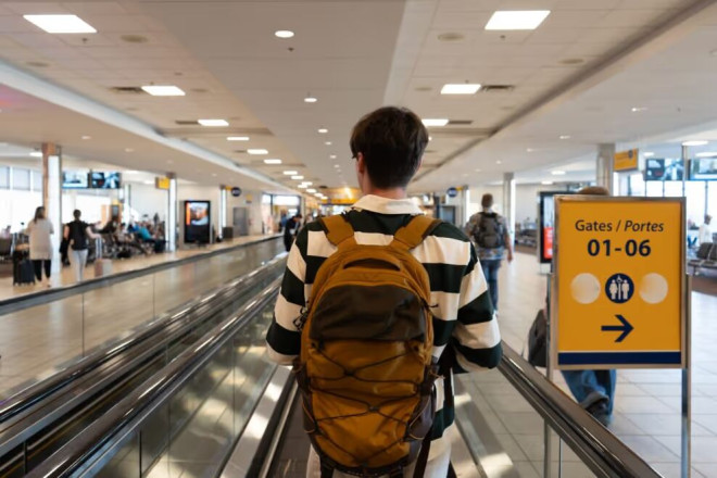 机场客服诈骗示意图