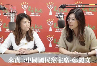 郑丽文谈国民党选情:兵来将挡,水来土掩,不会放弃