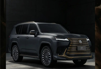 雷克萨斯LX/GX “黑马藏金”概念版官图发布