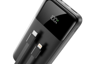 限时4.6折，移动电源便携式充电器 40000mAh，22.5W 快速充电