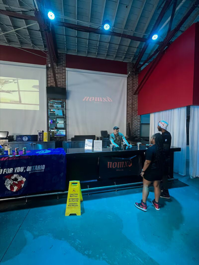 Nomxd Brew Co. 去年 7 月参加多伦多啤酒节现场。