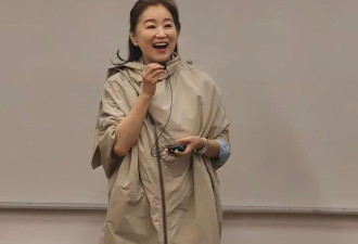 林青霞换了半扎发型减龄30岁，一身卡其色穿搭，美得像换了个人