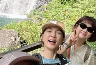 田馥甄晒S.H.E3人合体爬山，陈嘉桦带包子接地气