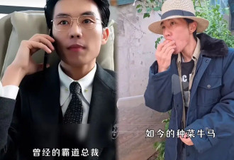 “霸总”也被AI挤掉饭碗，天天“甩人巴掌”的他现在回老家种地