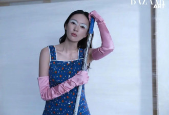 童瑶变保洁阿姨，赵今麦像饿了好几天，时尚圈连丑都是设计过的
