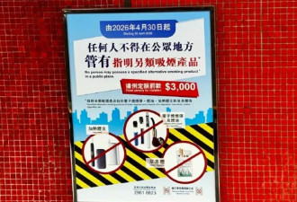 携带就违法！最高监禁6个月！香港“最严禁烟令”