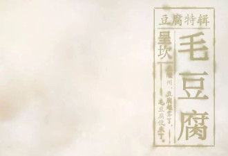 在徽州人眼里，毛豆腐是否算另一种雾？