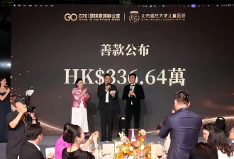  李亚鹏再办慈善晚宴，现场只筹集336万元港币 