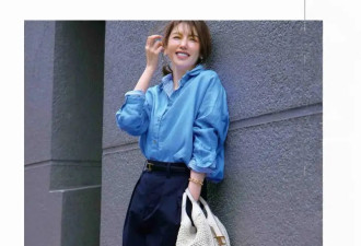 五一太适合“蓝色衬衫”了 美出新高度